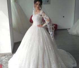 Beautiful Sweetheart Neck Yellow Tulle Appliques Birthday Party Dress Long Prom Dresses SP1834